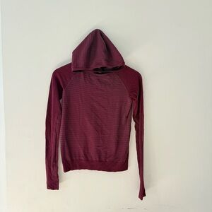 Lululemon Athletica Maroon Hoodie